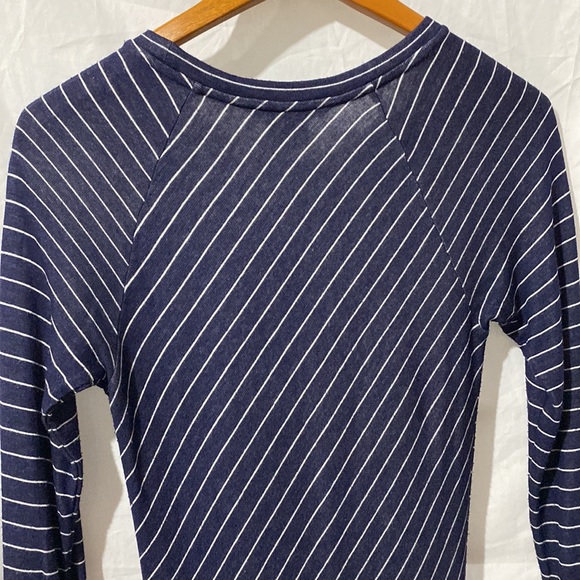 Armani Exchange Small Long sleeve dress. Gently worn.  Navy blue lined A line - Picture 3 of 5